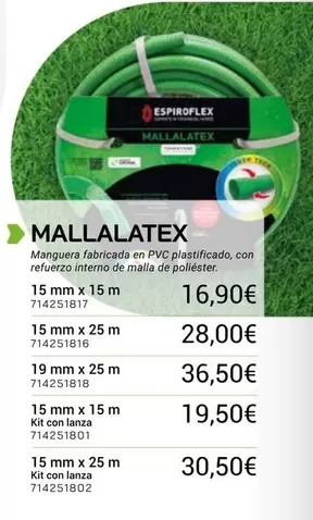 Espiroflex - Mallalatex