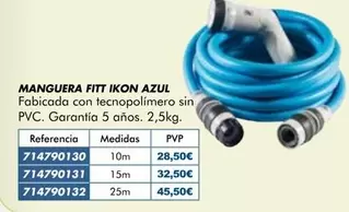 Fitt Ikon - Manguera Azul