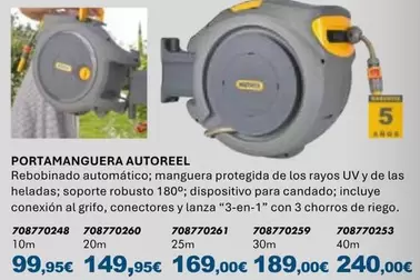 HoZelock - Portamanguera Autoreel