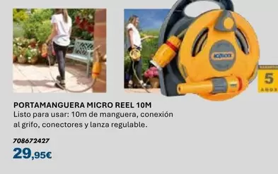 HoZelock - Portamanguera Micro Reel