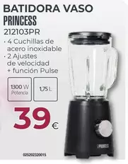 Princess - Batidora Vaso