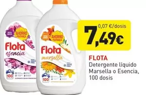 Flota - Detergente Líquido Marsella O Esencia