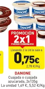 Danone - Cuajada O Cuajada Azucarada