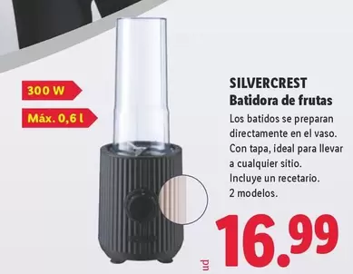 SilverCrest - Batidora De Frutas