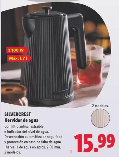 SilverCrest - Hervidor De Agua