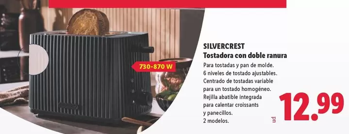 SilverCrest - Tostadora Con Doble Ramura