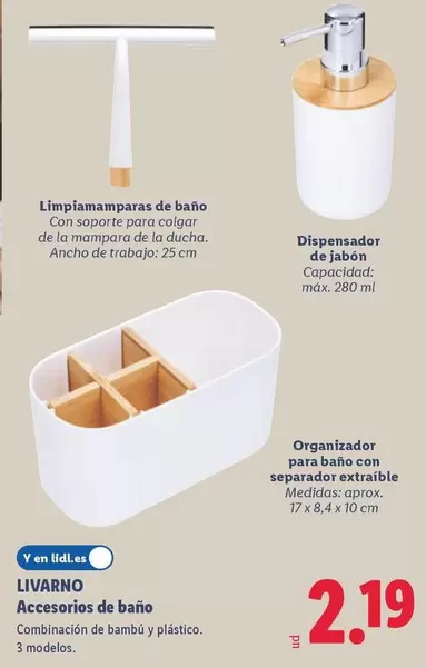 Livarno - Accesorios De Bano