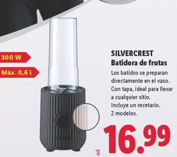 SilverCrest - Batidora De Frutas