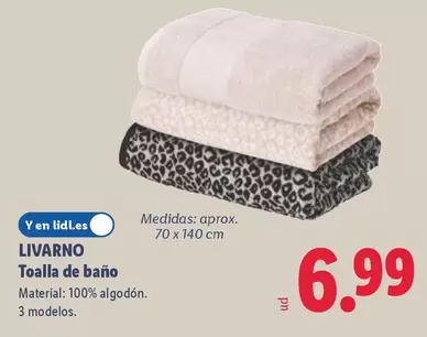 Livarno - Toalla De Baño
