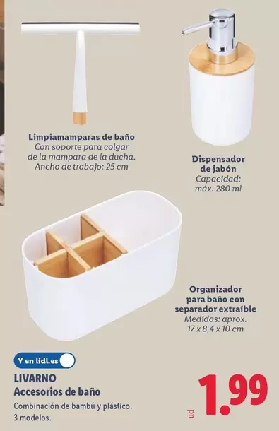 Livarno - Accesorios De Bano