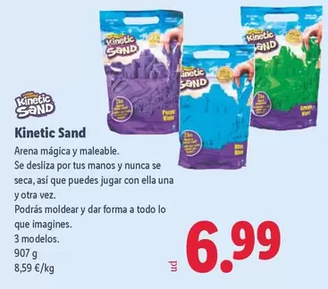 Kinetic Sand - Arena Mágica Y Maleable