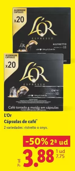 L'or - Cápsulas De Café