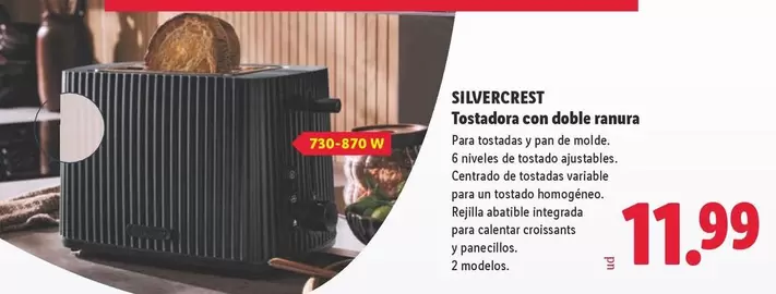 SilverCrest - Tostadora Con Doble Ranura