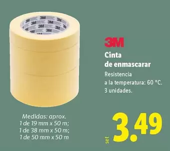 3m - Cinta De Enmascarar 