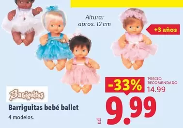 Barriguitas Bebé Ballet