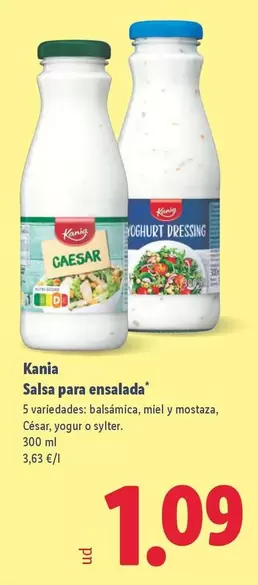 Kania - Salsa Para Ensalada