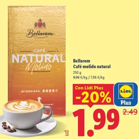 Bellarom - Café Molido Natural