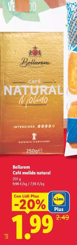 Bellarom - Cafe Molido Natural