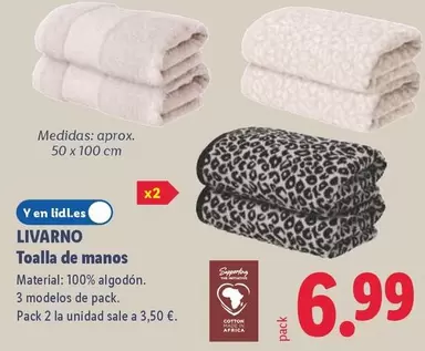 Livarno - Toalla De Manos