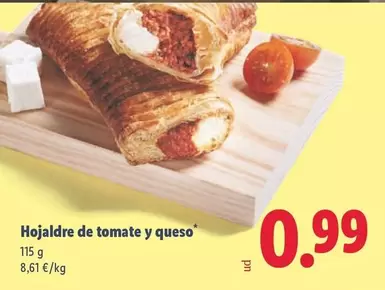 Hojaldre De Tomate Y Queso