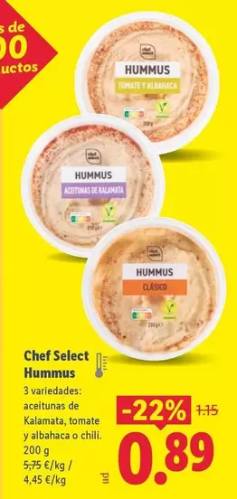 Chef Select - Hummus