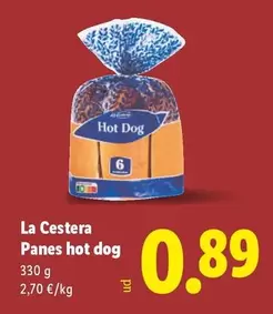 La Cestera - Panes Hot Dog