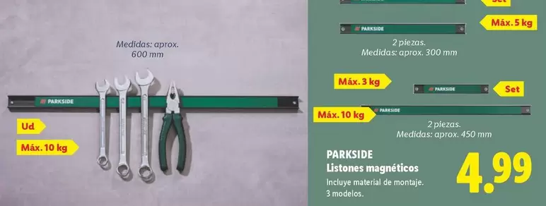 Parkside - Listones Magneticos