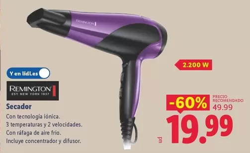 Remington - Secador