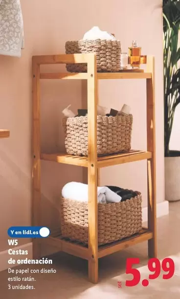 W5 - Cesta De Ordenación 