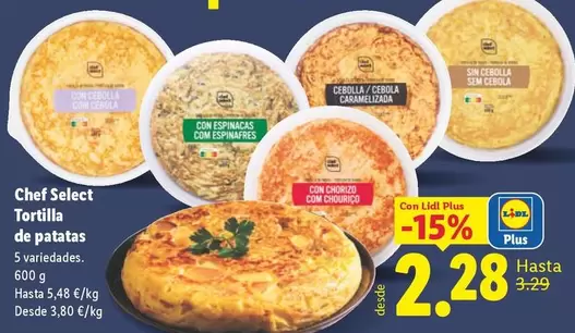 Chef Select - Tortilla De Patatas