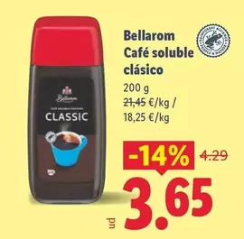 Bellarom - Café Soluble Clasico