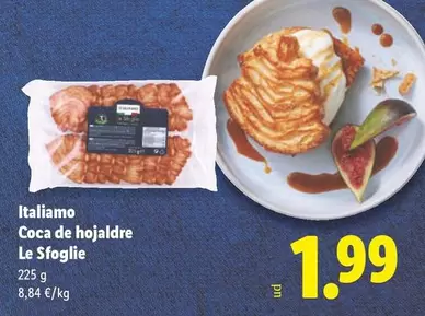 Italiamo - Coca De Hojaldre Le Sfoglie 