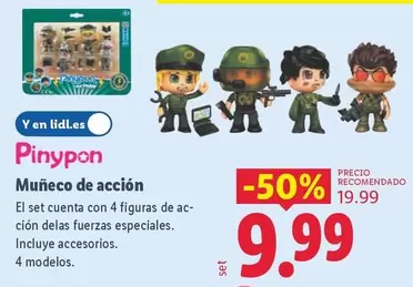 PinyPon - Muneco De Accion