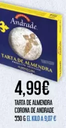 Corona de Andrade - Tarta De Almendra