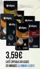 eliges - Cafe Capsulas