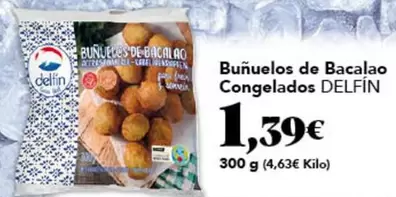 Delfín - Bunuelos De Bacalao Congelados