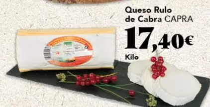 capra - Queso Rulo De Cabra