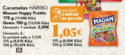 Haribo - Caramelos Macam Happy Fruttis