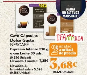 Nescafé - Cafe Capsulas Dolce Gusto
