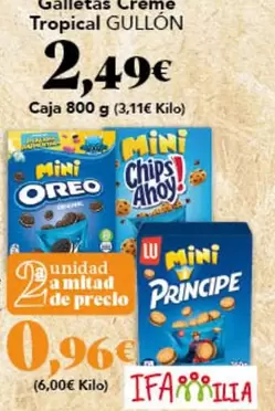 Gullón - Galletas Creme Tropical