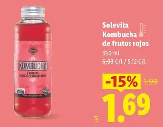 Solevita - Kombucha De Frutos Rojos