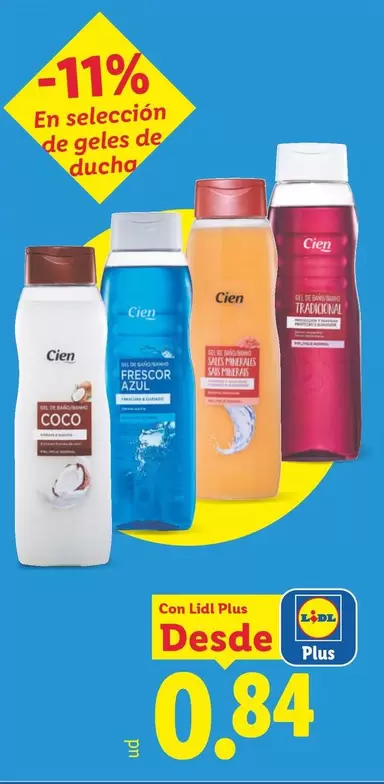 Cien - En Seleccion De Geles De Ducha