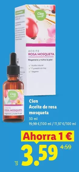 Cien - Aceite De Rosa Mosqueta