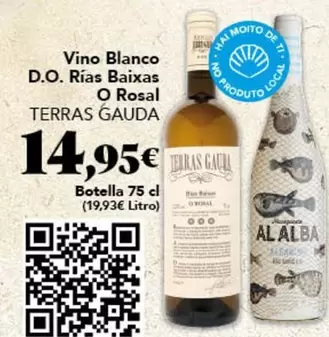 Terras Gauda - Vino Blanco D.o. Rias Baixas O Rosal