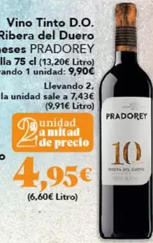 Prado Rey - Vino Tinto D.o. Ribera Del Duero