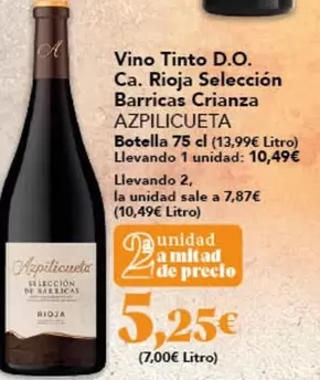 Azpilicueta - Vino Tinto D.o. Ca. Rioja Seleccion Barricas Crianza