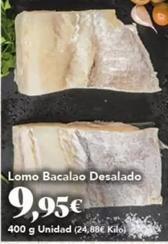 Lomo Bacalao Desalado