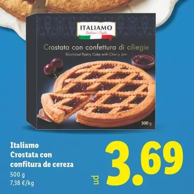 Italiamo - Crostata Con Confitura De Cereza