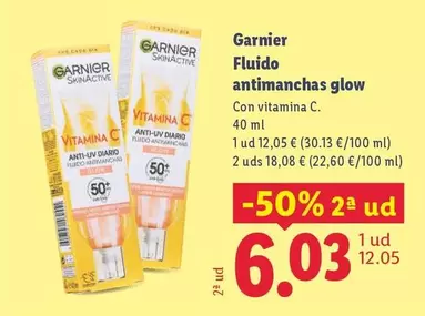 Garnier - Fluido Antimanchas Glow