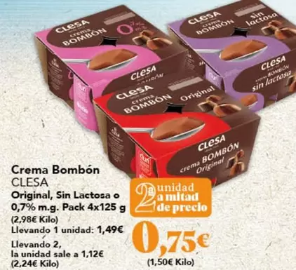 Clesa - Crema Bombon